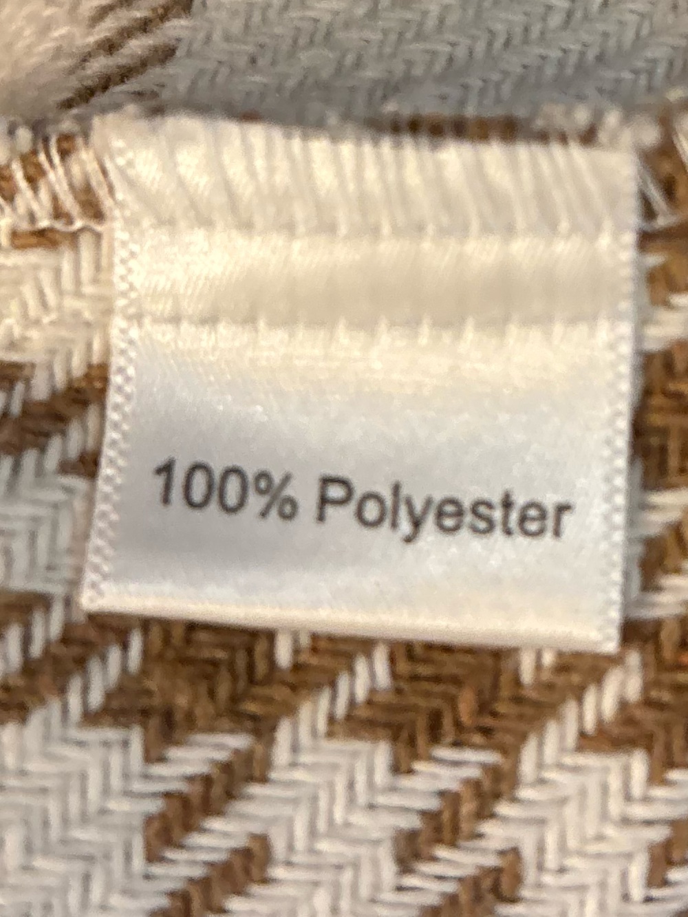 Katydid Cream & Tan Plaid Shacket with Snap Front - Picture 4 of 7